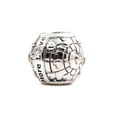 thumbnail image 4 of Pandora Sterling Silver 2018 Globe and Heart Club Charm with 0.01ct Diamond, 4 of 5