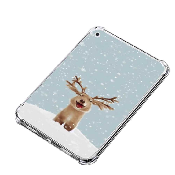 Compatible with iPad Pro 11 inch 2021 Phone Case, White-Christmas-86 Case Silicone Protective for Teen Girl Boy Case for iPad Pro 11 inch 2021
