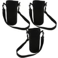 thumbnail image 1 of Paquete de 3 botellas de agua aisladas con soporte para bolsa, funda de neopreno, senderismo, escalada, acampada Baoblaze Cubierta de botella de aguas exteriores, 1 of 8