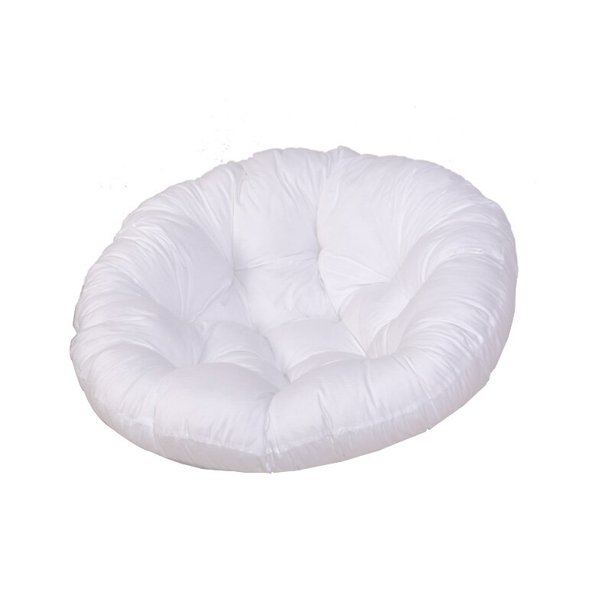Cojín redondo de algodón para asiento de Silla, almohadilla gruesa de refuerzo para comedor, jardín y silla colgante Fivean unisex