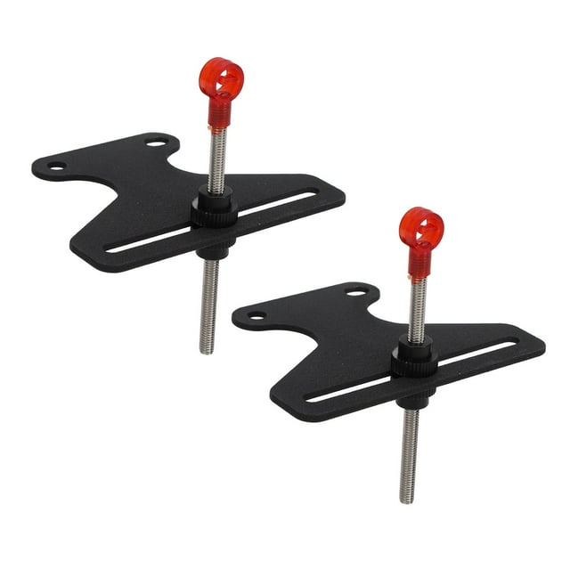 Pointe de Visée Rouge à Aiguille Unique, Pointe de Visée Rouge à Recourbe 2 Pcs pour Pratique