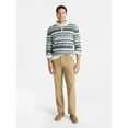 thumbnail image 2 of George Men's and Big Men's Fair Isle Quarter Zip Sweater with Long Sleeves, Midweight, Sizes XS-3XL, 2 of 6