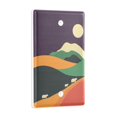 thumbnail image 2 of Yayeee Blank Wall Plate Cover 1-Gang 4.5"x2.7" Home Unused Decorative Outlet, Purple Mountain, 2 of 7