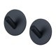 thumbnail image 1 of 2pcs Self-adhesive Towel Hooks Wall Hooks Hangers Anti-skid, 1 of 5