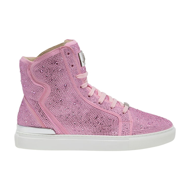 JAMS  J75 by Jump Sestos Fashion Sneakers, Pink Textile Upper
