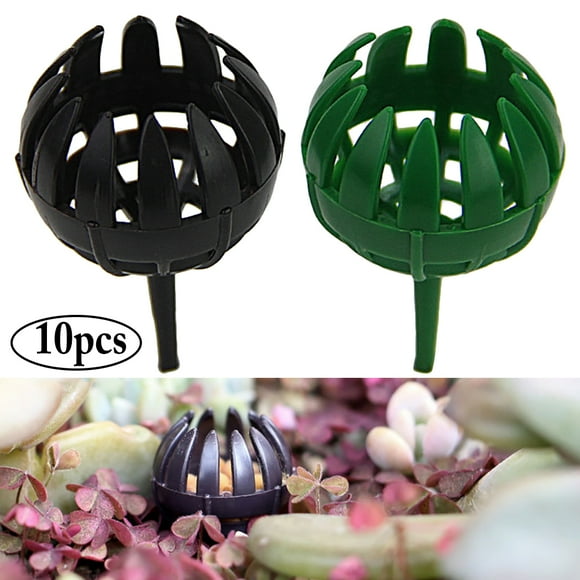 10PCS Fertilizer Basket Plastic Dome Gardening Tool for Orchid Bonsai Flower Pot