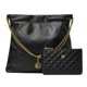 thumbnail image 1 of Bolso DORIS&JACKY de piel acolchada para mujer negro, 1 of 7