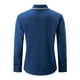 thumbnail image 3 of Blusa y camisa de manga larga con cuello vuelto para hombre, blusa informal de moda con cuello vuelto, camisa transpirable de manga larga, blusa para hombre, 3 of 4