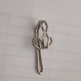 thumbnail image 1 of CRAFTHROU 100Pcs Vintage Style Iron Wire Curtain Rings for Drapes and Wall Artwork, 1 of 8