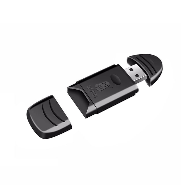 Lector de tarjetas portátil kawau C299 USB2.0 compatible con tarjeta de memoria SD