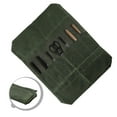 Waxed Canvas Cutter Roll Bag,Portable Cutter Cultery Carrier,Waterproof