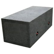 Empty Woofer Box (2)12 Qpower Square Style; *mspq12e*