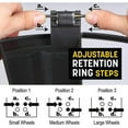 thumbnail image 4 of Wheel Hub Cover for 15 Inch Wheels - Enhanced PP Material with Wire Structure - Fits All Models with Standard 15-inch Wheels, 4 of 8