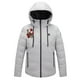 thumbnail image 4 of Chaquetas y abrigos casuales de manga larga con capucha, con USB, temperatura constante, calefactables, resistentes al viento, talla grande, para hombre y mujer, invierno, 4 unidades, 4 of 4