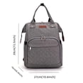 thumbnail image 3 of Mochila Pañalera Moderna Impermeable Gran Capacidad Viaje Dara Baby  Acc0072, 3 of 5
