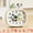 White, variant on Unique Bargains 3D Animal Figurines Alarm Clock Orange 5.5"L x 1.7"W x 4.7"H