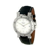 Movado Mens Black Leather Vizio