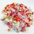 thumbnail image 2 of suxuMhao Artificial Flowers, 120 Pcs Artificial Cherry Blossoms Fake Flowers Silk Flowers, Artificial Flowers Bulk Flowers Artificial for Decoration, 0.98IN Diameter, Multiple Colors, 2 of 4