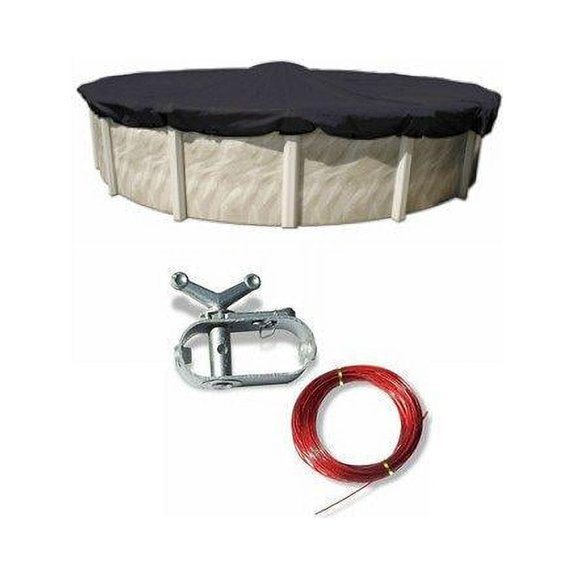 Swimline 2021AG8 21ft Round Super Guard Above Ground Winter Pool Cover