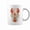 Light Green, variant on Cute Bow Coquette Crawfish Clean Girl Aesthetic Lobster Coffee Mugs