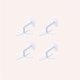 thumbnail image 1 of 2pcs Rotary Hooks, Wall-Mounted 360 Degree Traceless Hanging Hooks, Home Punch-Free Adhesive Hooks For Kitchen And Bathroom, 1 of 5