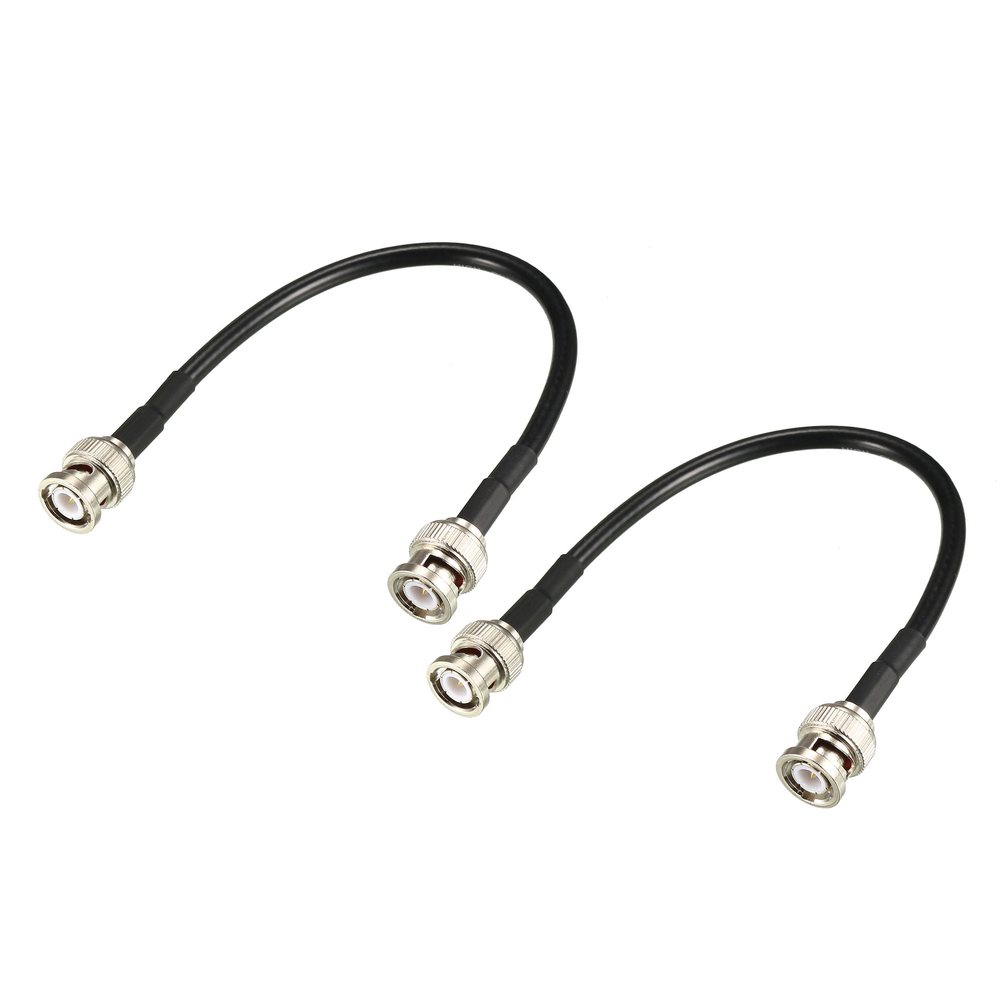 Uxcell RG58 Coaxial Cable with BNC Male to BNC Male Connectors 50 Ohm 8
