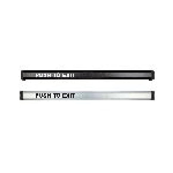 Secruitron EMBCL 36 in. Assa Abloy Electronic Security Hardware - Securitron Electromechanical Bar, Clear