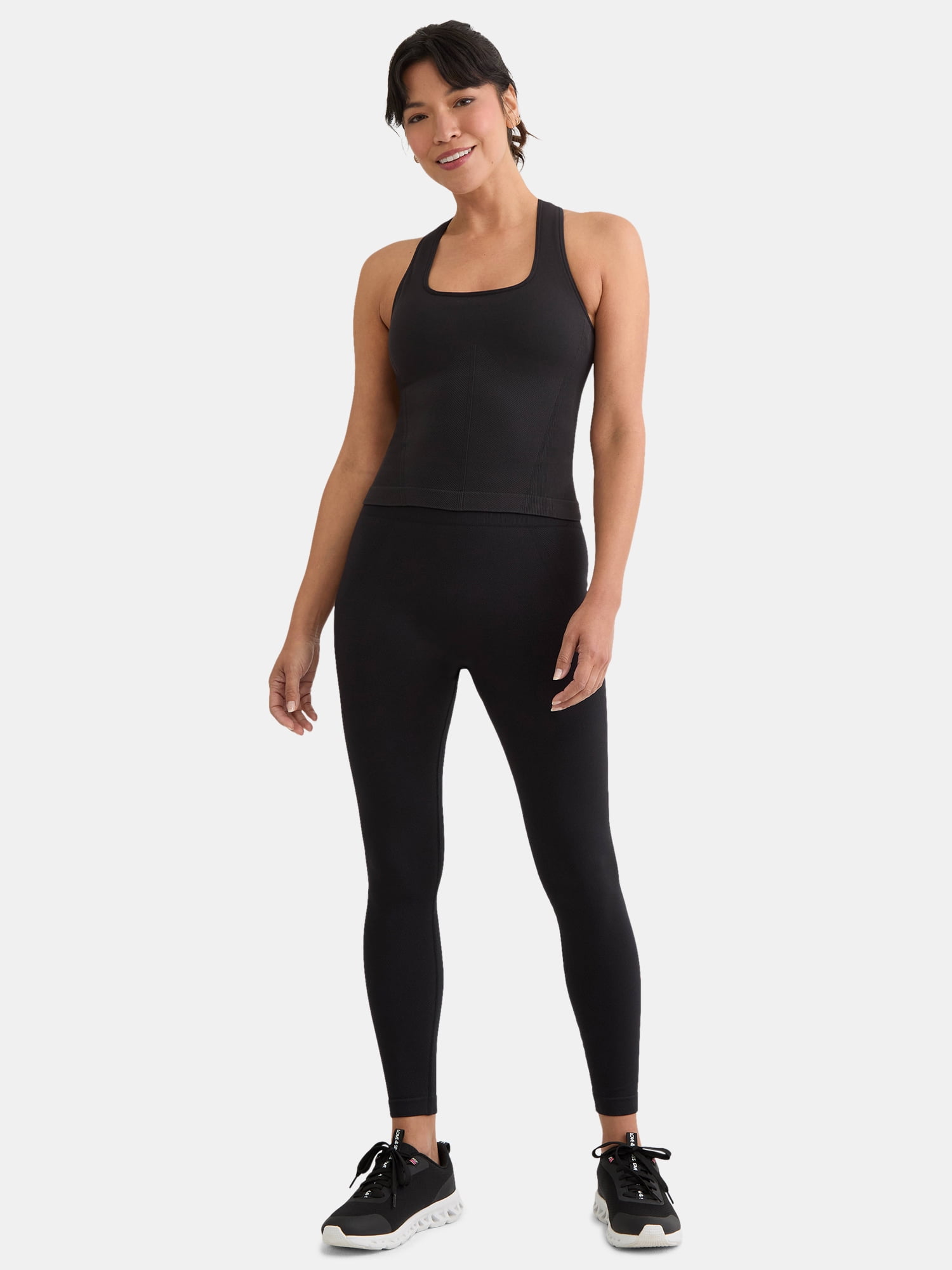 Avia Women's Seamless Mini Rib Corset Top, Sizes XS-XXXL
