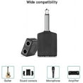 thumbnail image 6 of 1/4" 6.35mm Stereo Plug Male to Dual 1/4" 6.35mm Jack Female Splitter Adapter, Dual 6.5mm Jack Adapter Audio Y Cable Splitter for Guitar, Microphone, Amplifier TAA Compliant Black 2Pack, 6 of 7