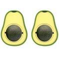 thumbnail image 1 of 2 uds pelota de hierba gatera de juguete creativa aguacate pelota de hierba gatera gatito juguete gato lamiendo bola, 1 of 5