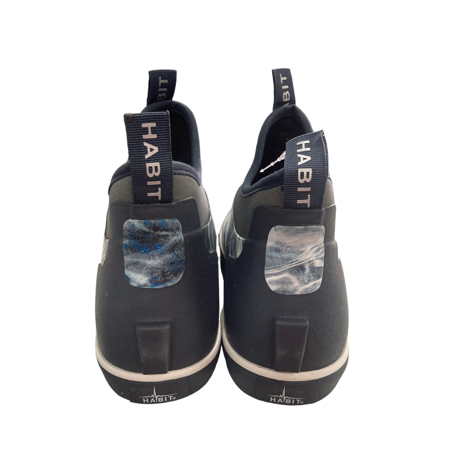Habit Fishing Men's Waterproof Non-Marking Slip-Resistant 7 Deck Boot  (Grey/Black, 8)