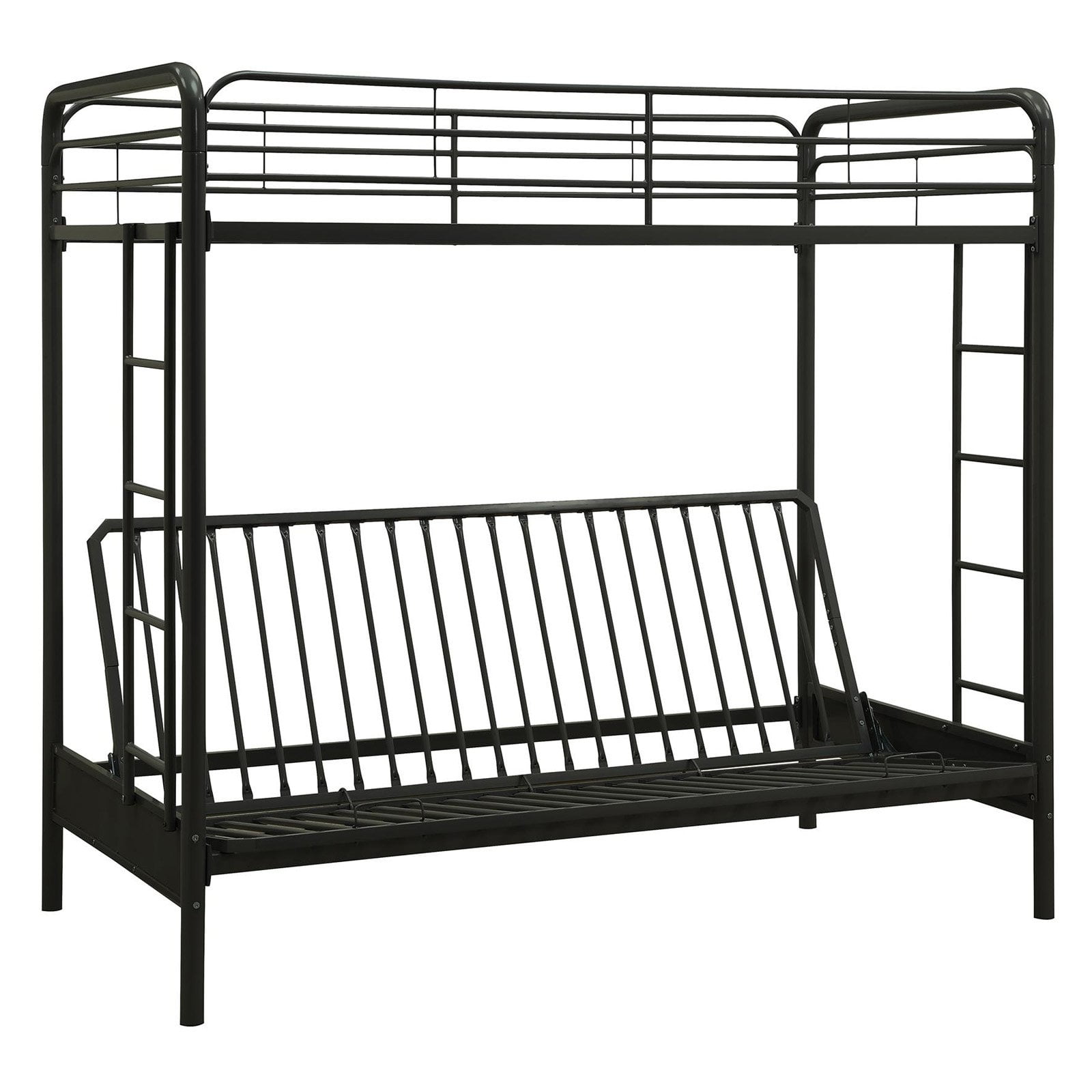 Dhp Twin Over Futon Metal Bunk Bed Multiple Colors Com