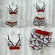 thumbnail image 3 of Sanrio-Lencería de Hello Kitty para parejas, ropa interior Sexy de Anime Y2K picante para chicas, traje de sujetador elástico cómodo, 2023, 3 of 4