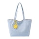 thumbnail image 1 of Bolso tote para mujer, multiusos, reutilizable, ideal para regalos, compras, gimnasio, picnic o trabajo. Azul, 1 of 9