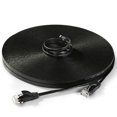 thumbnail image 1 of Konex (TM) Ethernet Cable Cat6 Flat 100ft Black, Network Cat 6 Patch Cable, Internet Cable With Snagless RJ45 Connectors, 1 of 2