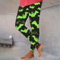 thumbnail image 6 of Karymi Jeans for Women Halloween Print Leggings,Stretch High Waist Yoga Pants Casual Workout Trousers, Basic Pants, 6 of 6