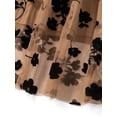 thumbnail image 7 of KelaJuan Women Long Half Dress, Summer Spring Street Casual Party Floral Layered Tulle Skirt, 7 of 7