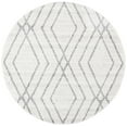 thumbnail image 3 of SAFAVIEH Adirondack Brianna Geometric Area Rug, Ivory/Grey, 6' x 6' Round, 3 of 10