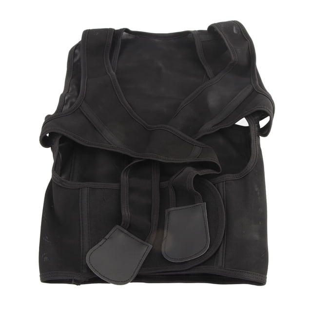 Corrector de Postura Nikou Jorobado Malla Transpirable Ajustable Negro XXL