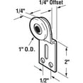thumbnail image 2 of Wardrobe Door Front Roller Assembly, 1 in., Convex Nylon Roller (2-pack), 2 of 2