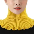 thumbnail image 4 of Foulard pour Femmes Col Roulé Dickey Collier Tricoté Colliers Détachables Faux Col Roulé Dickey Collier pour Femmes Filles Foulard, 4 of 5