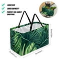 thumbnail image 2 of Tropical Jungle Palm Leaves Large Capacity Foldable Oxford Cloth Cube Organizer with Reusable Laundry Basket, Storage Bag, and Laundry Organizer, 2 of 7