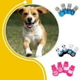 thumbnail image 3 of Billuyoard 4 Uds. Calcetines para perros antideslizantes de dibujos animados, calzado para perros, cómodo Protector de pata encantador, Ropa para mascotas 7.5x3x1cm3, 3 of 6
