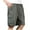 Army Green, variant on Ynynloco Men's Cotton Full Elastic Waist Cargo Shorts Loose Fit Drawstring Short