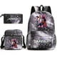 thumbnail image 1 of 3 Pack Set K-pop Demon Hunters Anime School Backpack Cute Cartoon Print Backpack Handbag Pencil Pen Case For Students Aa, 1 of 1