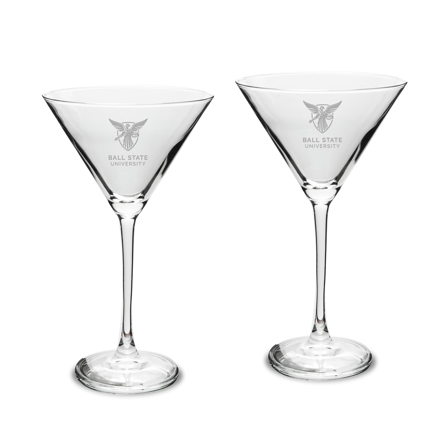 New Arcoroc 10 oz Plastic Martini Glasses Set Of 2 Shatter Resistant 