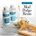 thumbnail image 4 of Epoxy Resin Pouring Round Wood Coasters 4" X 4" Dining Table Decoration Kitchen, 4 of 5