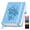 B-Blue, variant on Lined Journal Notebook, 365 Pages, A5 Leather Journal for Writing, Hardcover Notebook with 100GSM Thick Paper, College Ruled, Daily Journal for Women & Men, Travel, Work, School, Note Taking, Purple