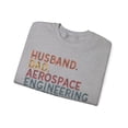 thumbnail image 3 of Aerospace Engineer Dad Sweatshirt Gifts Crew Neck Shirt Long Sleeve Unisex, 3 of 4