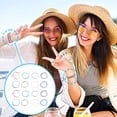 thumbnail image 5 of Paquete de 16 pulseras de cuerda para niñas, pulsera para mujer, pulsera de amistad de verano, tobillera Adepaton BST3002765-4, 5 of 5